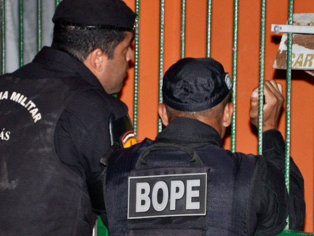 Pai é preso por ameaçar bebê de morte após briga com a mulher em Goiânia, Goiás (Foto: Arquivo pessoal/ tenente Eduardo Abílio Borges Alves)