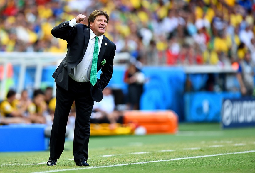 Miguel Herrera, técnico da seleção do Mexico