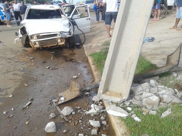 Motorista atropelou e matou duas pessoas neste domingo, em Sorriso. (Foto: MT Notícias)