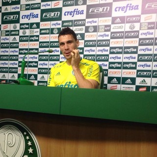 Moisés coletiva Palmeiras (Foto: Rodrigo Faber)