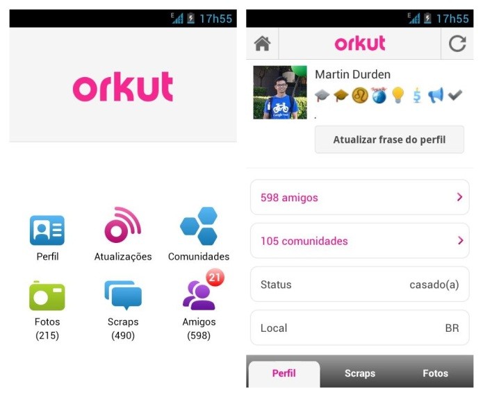 Aplicativo da rede social versão Android (Foto: Divulgação/Google Play)
