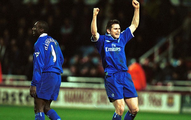 lampard chelsea 2002 (Foto: Agência Getty Images)