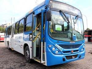 Novos ônibus da frota de Salvador já estão na capital baiana. (Foto: Gabriel Lima/ Agecom )