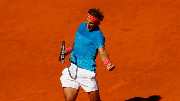 Rafael Nadal vence Simone Bolelli em Madri (Foto: Getty Images)