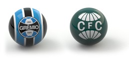 confronto guia da rodada bolinha Grêmio x Coritiba (Foto: Editoria de Arte)