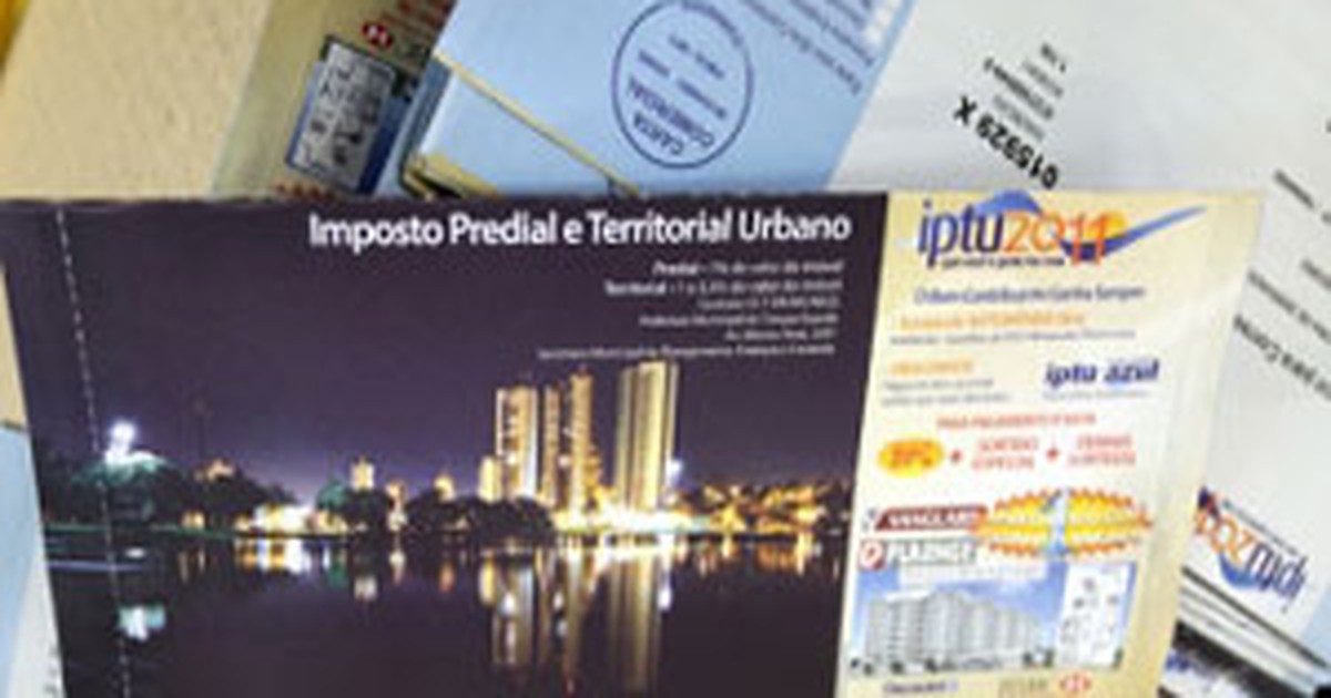 G Quarta Parcela Do Iptu Vence Nesta Ter A Feira Em Campo Grande Not Cias Em Mato