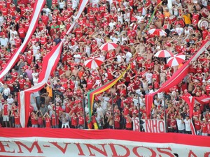 Torcida Inter Centenário (Foto: Tomás Hammes / GLOBOESPORTE.COM) Torcida Inter Centenário (Foto: Tomás Hammes / GLOBOESPORTE.COM)
