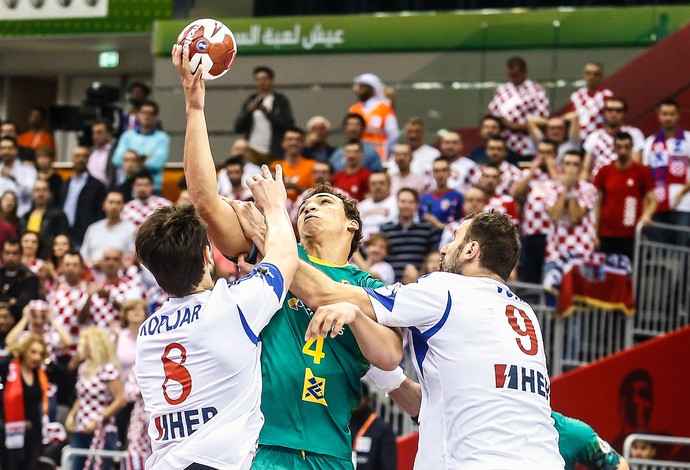 Brasil x Croácia Mundial de Handebol (Foto: Wander Roberto / Photo&Grafia)