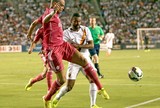 Jogando de rosa e sem CR7, Real Madrid perde para Roma nos EUA Jogando de rosa e sem CR7, Real Madrid perde para Roma nos EUA