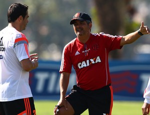 Ney Franco chicão comanda treino do Flamengo (Foto: Divulgação/Flamengo)