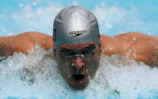 Nicholas Santos no Brasileiro de natação (Foto: Satiro Sodré / Agif)
