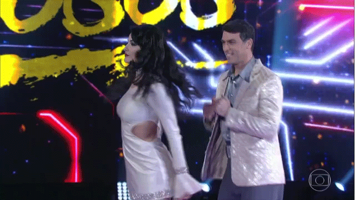 Marcelinho estreia no Dança dos Famosos (Foto: TV Globo)