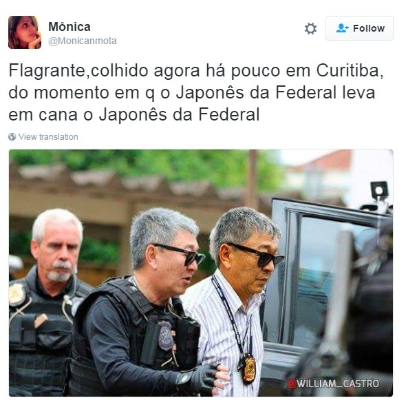 meme Japonês Federal 3 (Foto: Reprodução/Twitter)