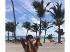 Danielle Favatto sensualiza em foto em Punta Cana