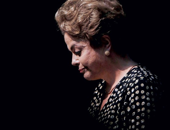 Dilma Rousseff, então presidente num evento em Brasília (Foto: Ueslei Marcelino / Reuters )