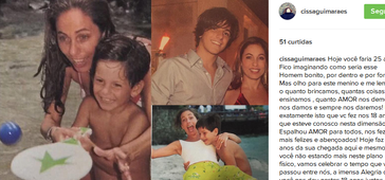Cissa Guimarães faz post em homenagem ao filho (Reprodução/Instagram)