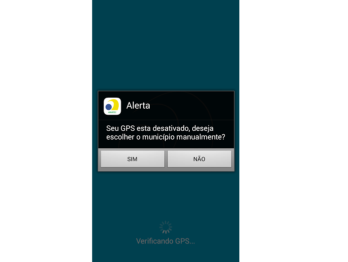 Escolha se deseja usar o GPS (Foto: Reprodução Thiago Barros)
