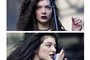Lorde reclama de pele
retocada em foto de show (Reprodução/Twitter/Lorde)