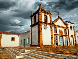 Igreja Catedral de Nossa Senhora da Vitória (Foto: Secretaria de Cultura de Oeiras)