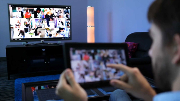 O Miracast possibilita a transmissão de conteúdo entre dispositivos móveis e HDTVs (Foto: Reprodução/NVIDIA) (Foto: O Miracast possibilita a transmissão de conteúdo entre dispositivos móveis e HDTVs (Foto: Reprodução/NVIDIA)) O Miracast possibilita a transmissão de conteúdo entre dispositivos móveis e HDTVs (Foto: Reprodução/NVIDIA) (Foto: O Miracast possibilita a transmissão de conteúdo entre dispositivos móveis e HDTVs (Foto: Reprodução/NVIDIA))