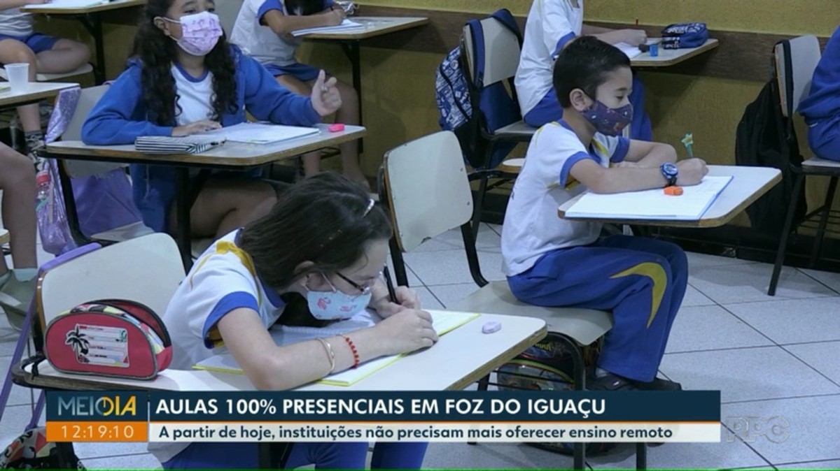 Covid Retorno presencial de 100 dos alunos será gradativo na rede