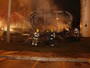 Incêndio destrói posto desativado da Polícia Militar no DF