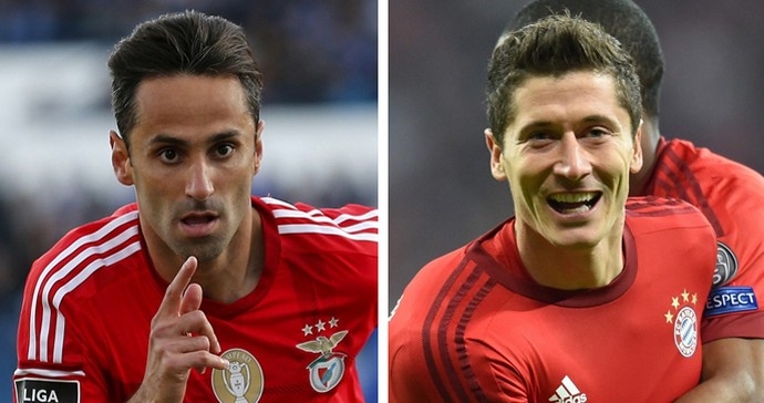 MONTAGEM-Bayern-de-Munique-x-Benfica (Foto: INFOESPORTE)