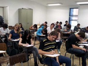 Alunos fazem exames de habilidades específicas na Unicamp em Campinas (Foto: Marcello Carvalho/G1)