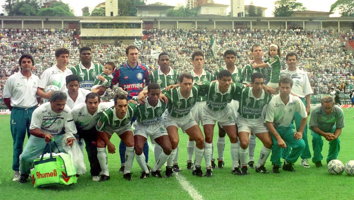 Palmeiras campeão 1994 (Foto: Masao Goto Filho / Estadão Conteúdo)