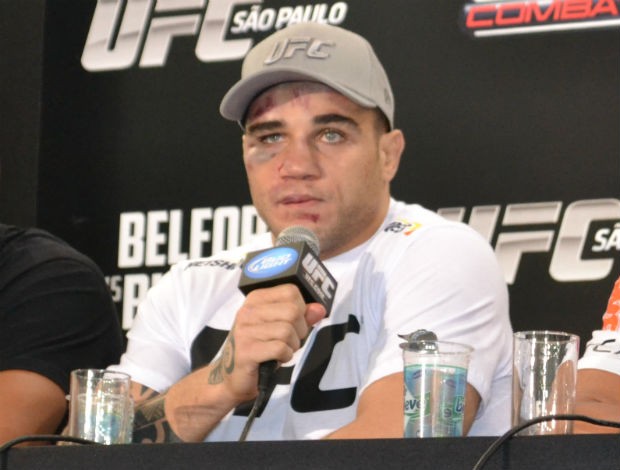 Daniel Sarafian fala após a derrota para C.B. Dollaway no UFC SP (Foto: Adriano Albuquerque / SPORTV.COM)
