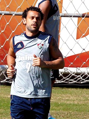 Fred treino Fluminense (Foto: Cezar Loureiro / Agência O Globo)