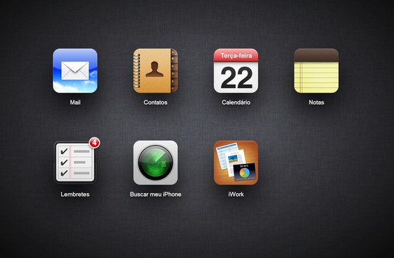 screenshot de iCloud