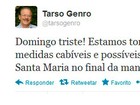 Dilma oferece 'toda ajuda necessária' após tragédia em Santa Maria, no RS