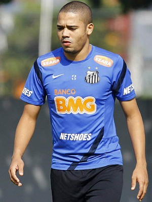 Adriano, volante do Santos - Adriano Santos (Foto: divulgação/Santos FC)