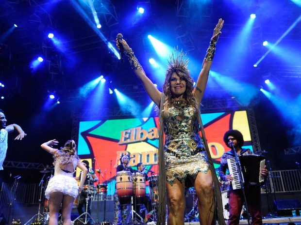 Elba Ramalho (Foto: Diego Moraes / G1)