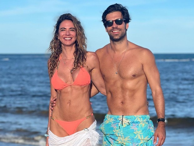 Luciana Gimenez e o namorado, Renato Breia (Foto: Reprodução / Instagram)