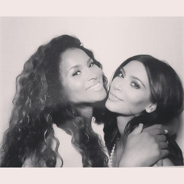 Ciara e Kim Kardashian (Foto: Instagram / Reprodução)