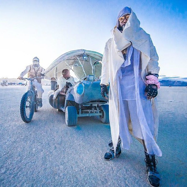 P. Diddy no Burning Man 2015 (Foto: Reprodução / Instagram)
