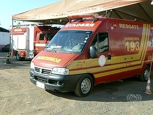 Os servidores do Samu também estão paralisados  (Foto: Reprodução/TV Anhanguera)