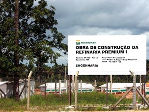 Construção da refinaria de Bacabeira (MA) foi iniciada em 2010 (Foto: Flora Dolores/O Estado/Arquivo)