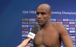 João Gomes Júnior natação (Foto: Reprodução SporTV)