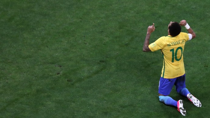 Neymar Brasil x Paraguai (Foto: Reuters)