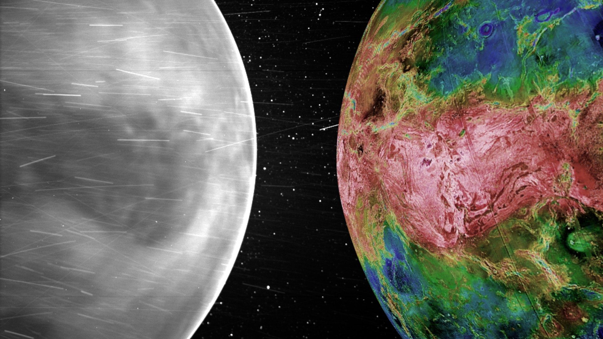 NASA registra as primeiras imagens de Vênus em luz visível  (Foto: NASA, divulgação)