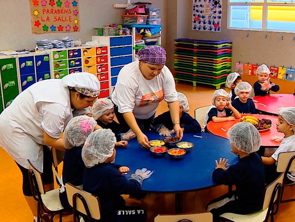 Rede Globo > como será? - Professores estimulam crianças a descobrirem novos  alimentos