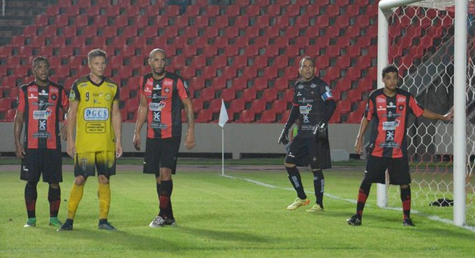 Felipe Dias, Renan Dutra, Rodrigo Ramos e Diego Renan em jogo do Moto Club (MA) (Foto: Weliandrei Campelo / Divulgação) Felipe Dias, Renan Dutra, Rodrigo Ramos e Diego Renan em jogo do Moto Club (MA) (Foto: Weliandrei Campelo / Divulgação)