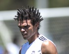 Pepe no treino do Real Madrid cabelo (Foto: EFE)