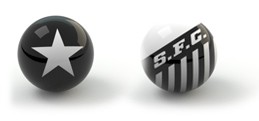 Confrontos guia da rodada bolas - Botafogo x Santos (Foto: Editoria de Arte)