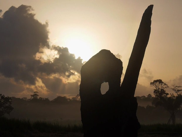 O observatório que ficou conhecido como 'Stonehenge da Amazônia', no Amapá (Foto: BBC) O observatório que ficou conhecido como 'Stonehenge da Amazônia', no Amapá (Foto: BBC)