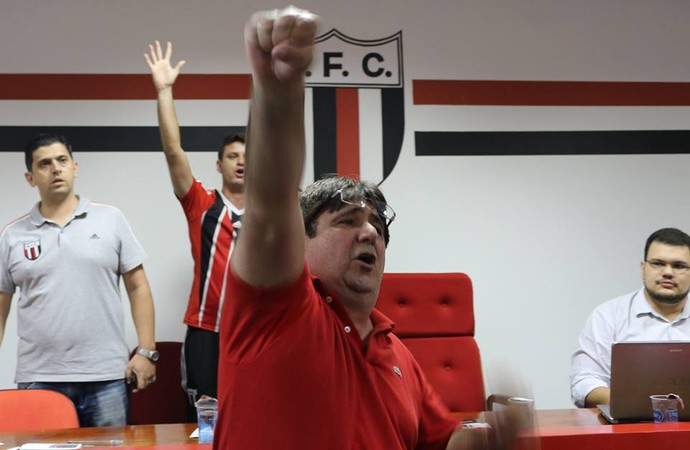 Gerson Engracia Garcia, presidente do Botafogo-SP (Foto: Rogério Moroti/Ag. Botafogo)