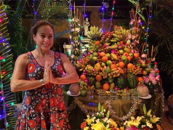 Cissa Guimarães em Siem Reap, no Camboja (Foto: Reprodução/Instagram)